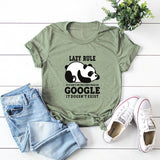 Plus Size 5XL Women T-Shirts Lazy Cartoon Panda Tshirt Summer Cotton O Neck Short Sleeve  Tee Female Casual Shirts Harajuku Tops