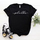Godmother Women tshirt Cotton Casual Funny t shirt Gift For Lady Yong Girl Top Tee 6 Color Drop Ship S-795