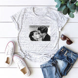 Plus Size S-5XL New Mask Print 100%Cotton T Shirt Women Shirts O Neck Short Sleeve Tees Summer T-Shirt Pink Tops TShirt Women