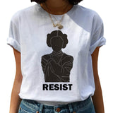 Feminist Harajuku 90s Graphic T Shirt Women Feminism Fight Like A Girl Cartoon T-shirt Girl Power Tshirt Ullzang Top Tees Female