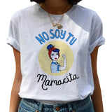 Feminist Harajuku 90s Graphic T Shirt Women Feminism Fight Like A Girl Cartoon T-shirt Girl Power Tshirt Ullzang Top Tees Female