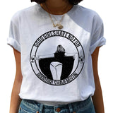 Feminist Harajuku 90s Graphic T Shirt Women Feminism Fight Like A Girl Cartoon T-shirt Girl Power Tshirt Ullzang Top Tees Female