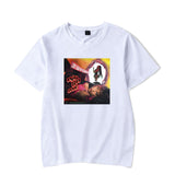 Cotton Tshirts Ariana Grande and Lady Gaga Rain on Me Femme T-shirts Ropa Mujer 90s Harajuku Tops Women 2020 Summer Pink Clothes