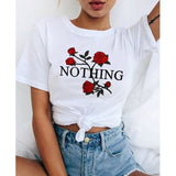 Aesthetic T Shirt 2020 Women Kawaii Harajuku Summer Graphic Tshirt Funny 90s Ulzzang Tops Tee Cartoon Clothing T-shirt Female