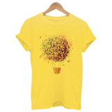 Pink T Shirt Women Short Sleeve Floral Flower Fashion Lady Top T Shirt 2020 New Summer Ladies Womens Graphic Female Tee Tshirt