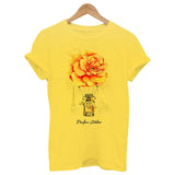 Pink T Shirt Women Short Sleeve Floral Flower Fashion Lady Top T Shirt 2020 New Summer Ladies Womens Graphic Female Tee Tshirt