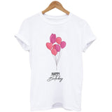 Pink T Shirt Women Short Sleeve Floral Flower Fashion Lady Top T Shirt 2020 New Summer Ladies Womens Graphic Female Tee Tshirt